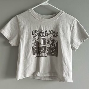john fault brandy melville psychedelic aliens tee